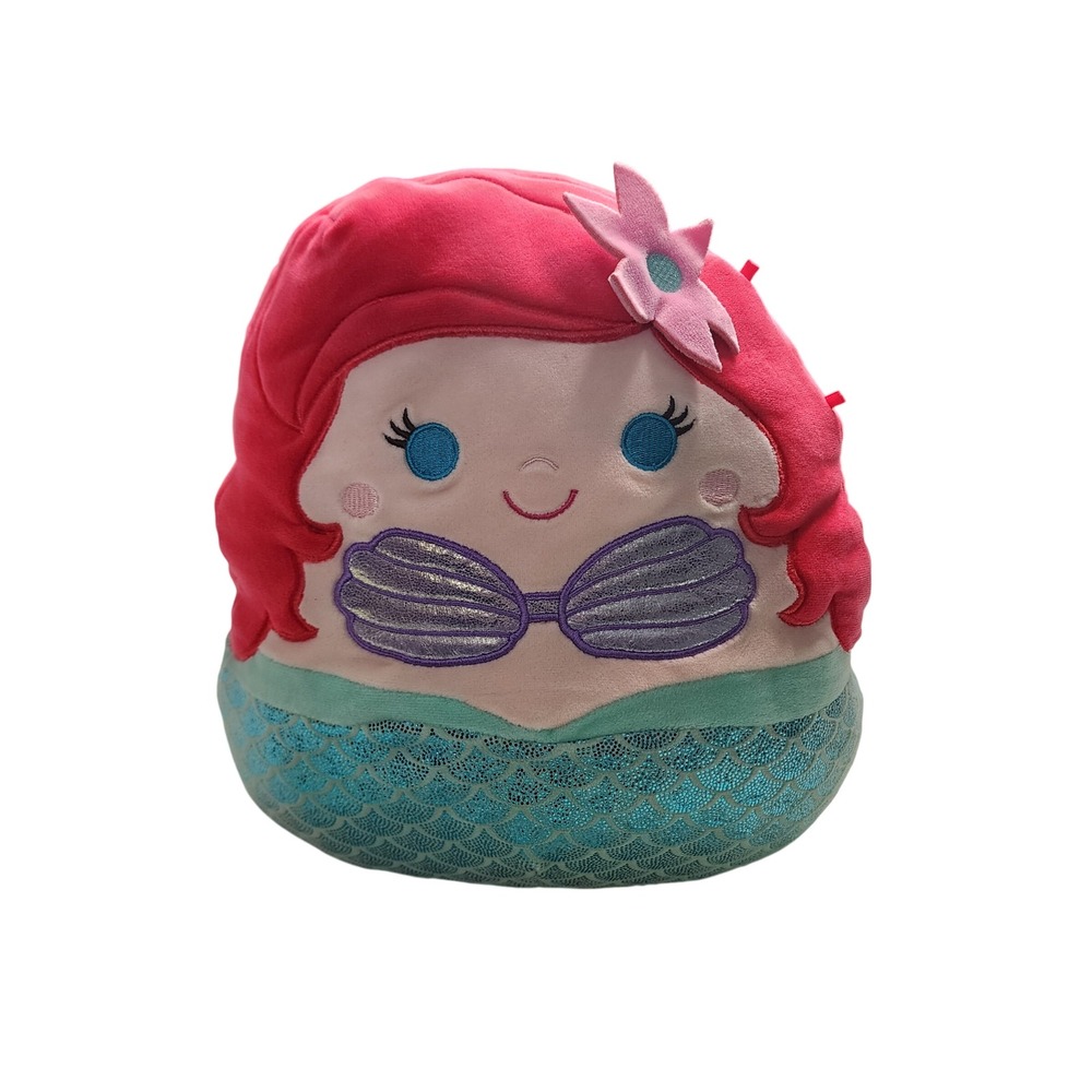 Squishmallow Disney‎ Princess Ariel Soft Plush The Little Mermaid 12"